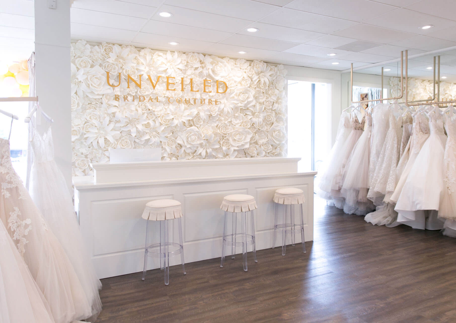 Photo of Unveiled Bridal Couture Showroom Interior