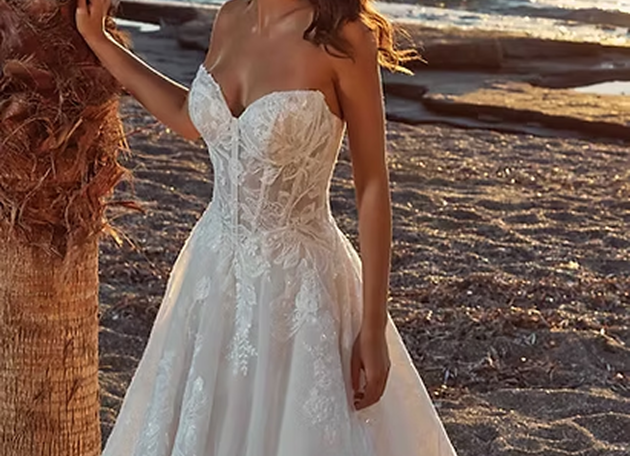 Photo of Model wearing a bridal gown by Eddy K