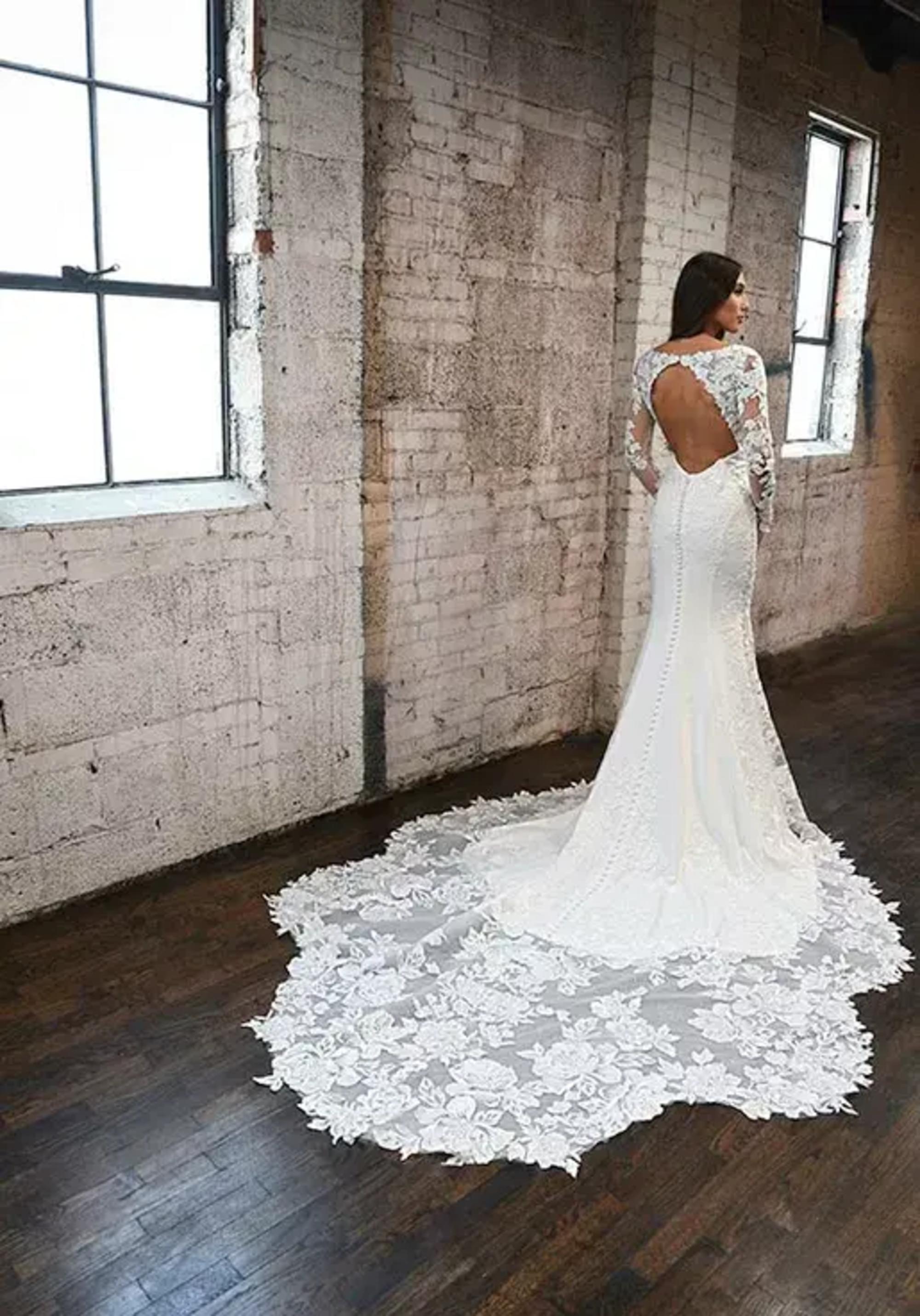 Martina Liana  Unveiled Bridal Collection - 1302 Long Sleeve