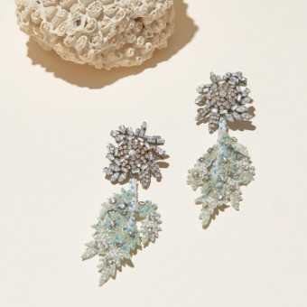 Mignonne Gavigan E238 Lila Fern Earring #0 default thumbnail