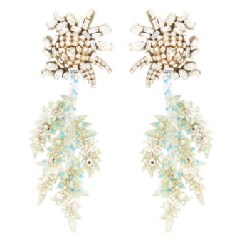 Mignonne Gavigan E238 Lila Fern Earring #2 thumbnail