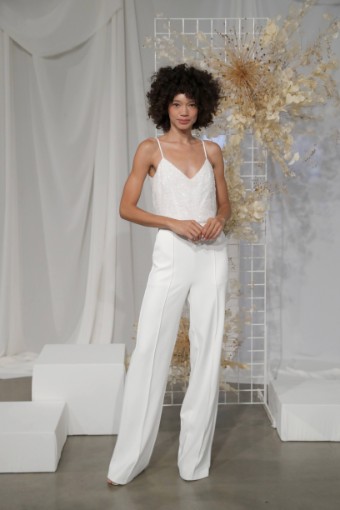 Amsale Little White Dress LW161 #0 default thumbnail