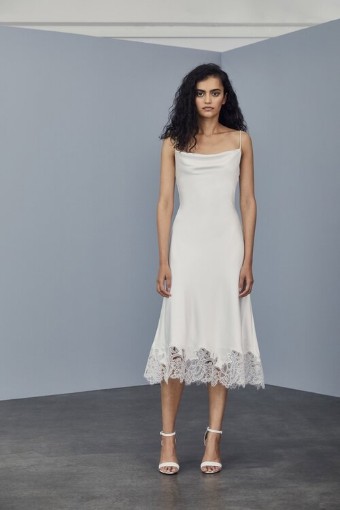 Amsale Little White Dress LW167 #0 default thumbnail