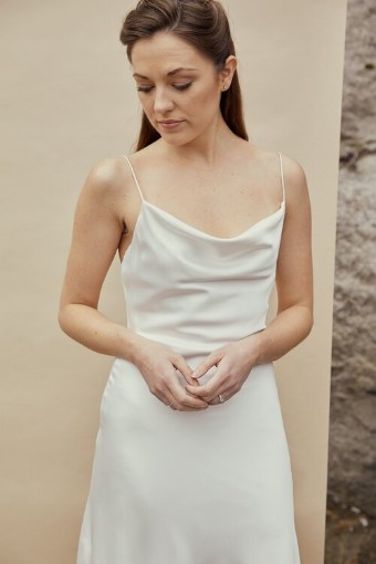 Amsale Little White Dress LW167 #5 thumbnail