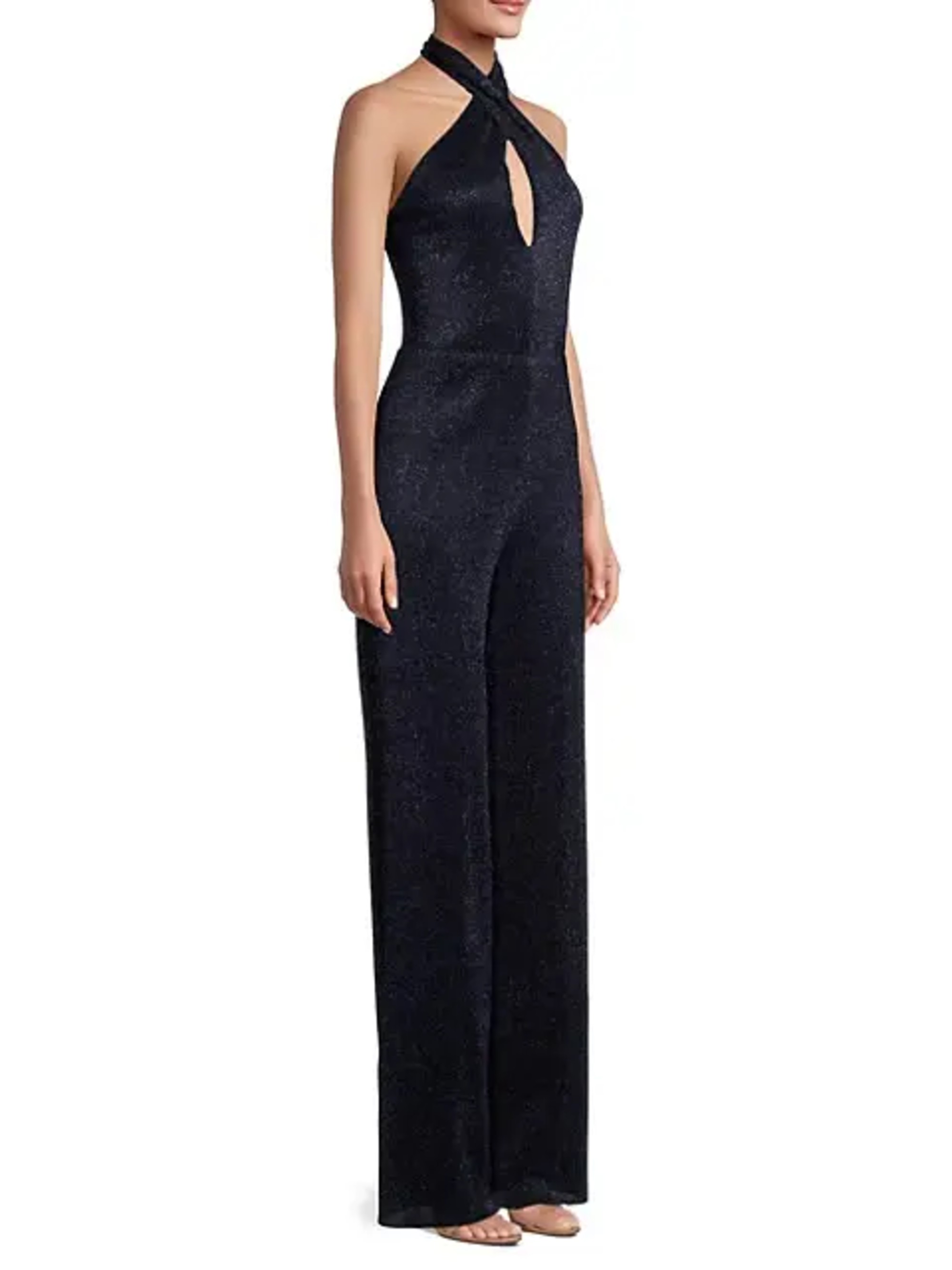 Black halo vivienne jumpsuit top
