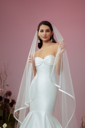 Blue Willow by Anne Barge VOW VEIL / BW229V #0 default thumbnail
