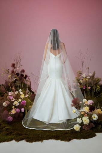 Blue Willow by Anne Barge VOW VEIL / BW229V #1 thumbnail