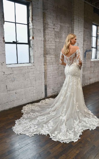 Martina Liana 1359 Dress & Overskirt #4 thumbnail