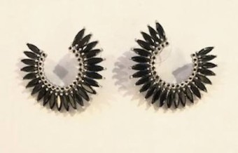 Mignonne Gavigan Crystal Madeline Hoop E145 #1 thumbnail