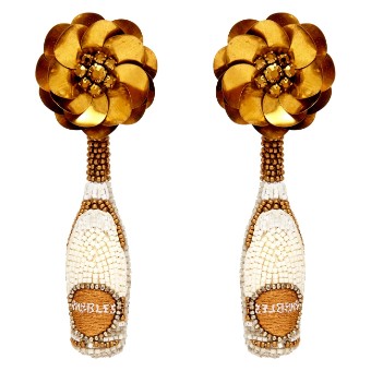 Mignonne Gavigan Prosecco Bottle Earring E144 #1 thumbnail