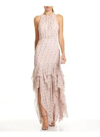 Halston 1012250 Ruffle Skirt Gown #0 default thumbnail