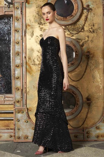 Chiara Boni DACIL PAILLETTES LONG | ALDACILPAILLZP-BS #2 thumbnail