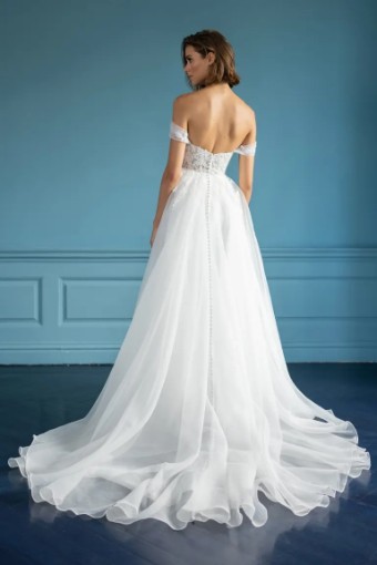 Jenny Yoo ALEXA | 12340B #2 Ivory/Nude thumbnail
