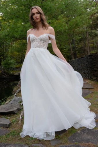 Jenny Yoo ALEXA | 12340B #3 Ivory/Nude thumbnail