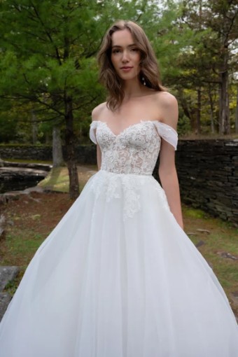 Jenny Yoo ALEXA | 12340B #4 Ivory/Nude thumbnail