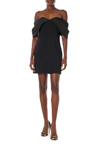 ML Monique Lhuillier 44110518 #0 BLACK* thumbnail