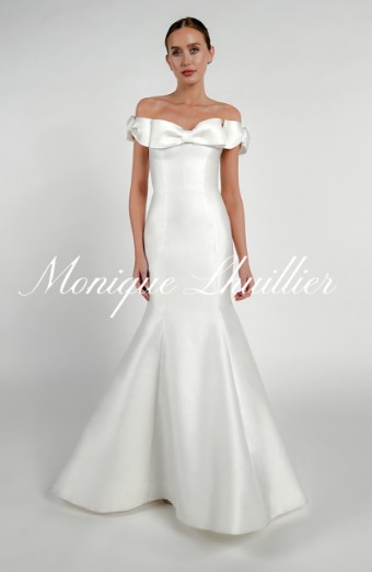 Monique Lhuillier MAYFAIR #0 Silk White thumbnail