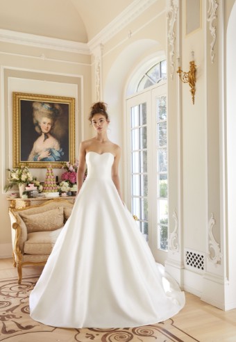 Sareh Nouri YOURS FOREVER GOWN & BOW #0 Ivory thumbnail