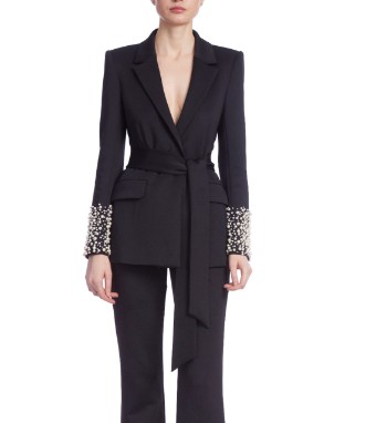 Badgley Mischka BSJ6064 #0 Black/Pearl thumbnail
