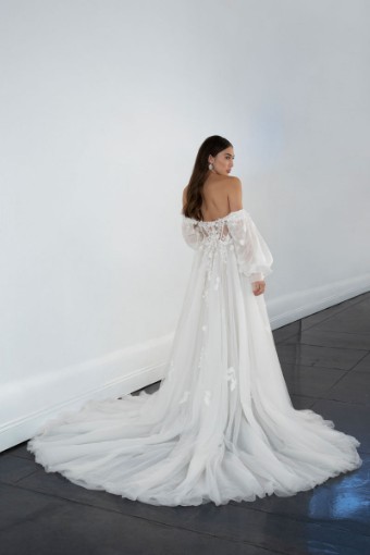 Martina Liana 1593 | DRESS & SLEEVES #1 Ivory thumbnail