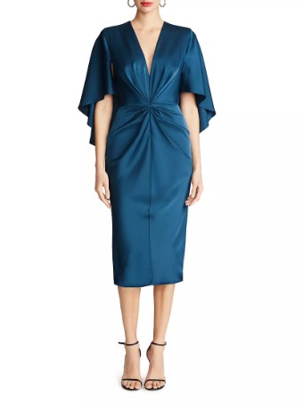 Halston TOMI DRESS | 10111023 #0 Jasper thumbnail