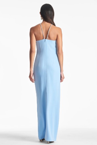 Sachin and Bobi BECCA GOWN | T221D55 #1 Chambray Blue thumbnail