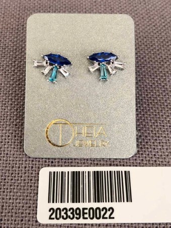 Theia ARIANA STUD | 20507E0022 #0 Blue Sapphire Combo thumbnail