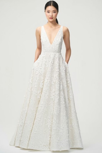 Jenny Yoo LELA (1861B) #0 Ivory/Ivory thumbnail