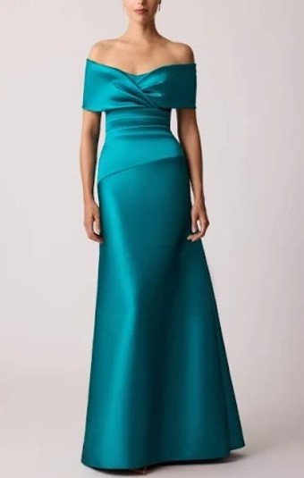 Teri Jon 259015 #0 Teal thumbnail