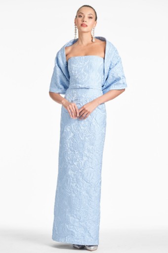 Sachin and Bobi Hug Wrap Jacquard #0 Ice Blue thumbnail