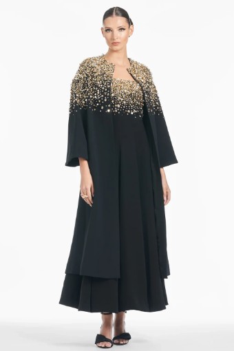 Sachin and Bobi PRIMA COAT F243J03 #1 Black thumbnail