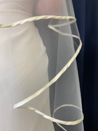 Paris Hat and Veil by Debra Moreland EPONINE (WHITE) VEIL #4 White thumbnail