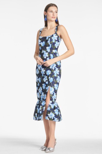 Sachin and Bobi Laura Dress #0 Ocean Blue/Magnolia thumbnail