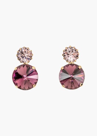 Jennifer Behr MYRLA EARRING 50RA45 #0 Amethyst thumbnail