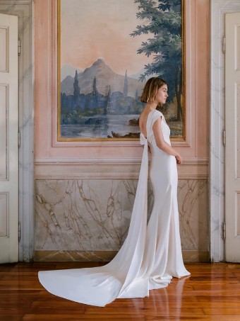 Monique Lhuillier ROWE #0 Ivory thumbnail