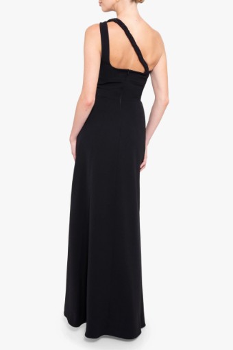 Black Halo Marion Gown #1 Black thumbnail