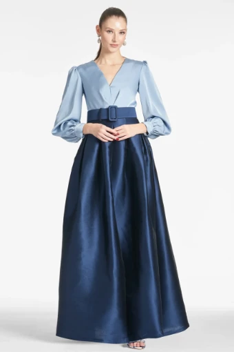 Sachin & Babi ZOE GOWN | R241G01 #0 Slate Navy thumbnail