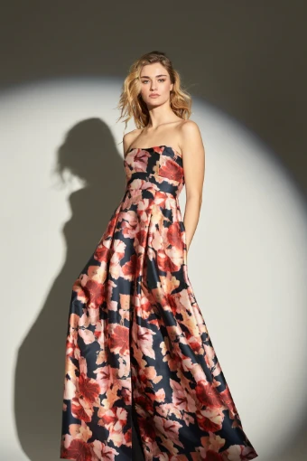 Sachin & Babi GIOVANNA GOWN F241G04 #0 Bedford Bouquet thumbnail