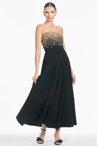 Sachin & Babi BETTANY GOWN F243G26 #0 Black thumbnail