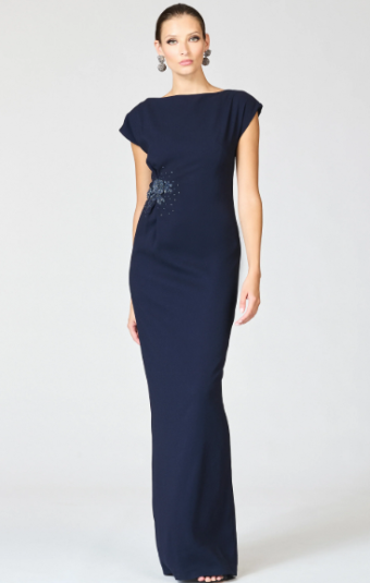 Sachin & Babi Embellished Kelly Gown #0 Midnight thumbnail