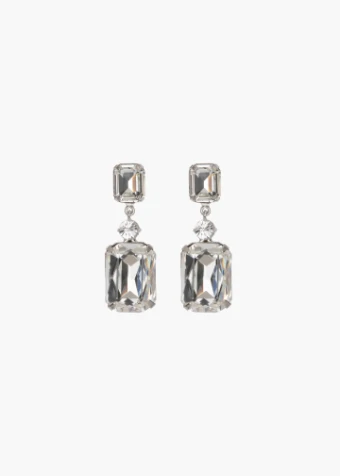 Jennifer Behr Justine Earrings #0 Crystal thumbnail