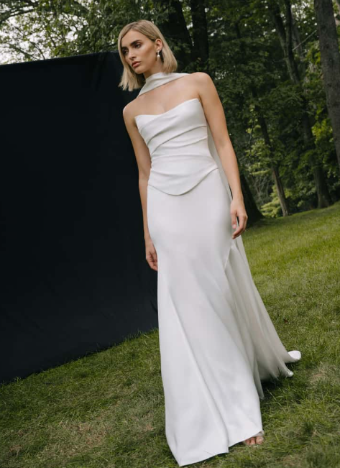 Jenny Yoo Alora #1 Ivory thumbnail