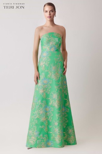 Teri Jon 259019 #0 Green Multi thumbnail