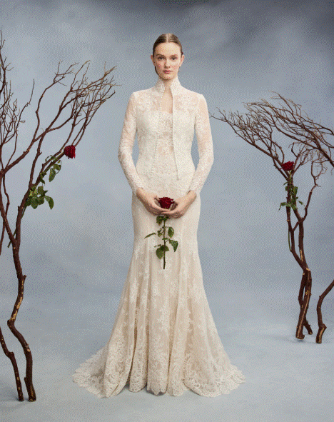 Reem Acra J'Adore #0 Cream/Nude thumbnail