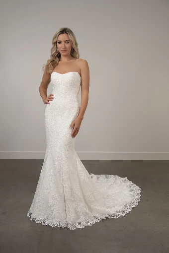 Martina Liana PA1454 #0 (IV-IV) Ivory Lace and Tulle over Ivory Gown thumbnail