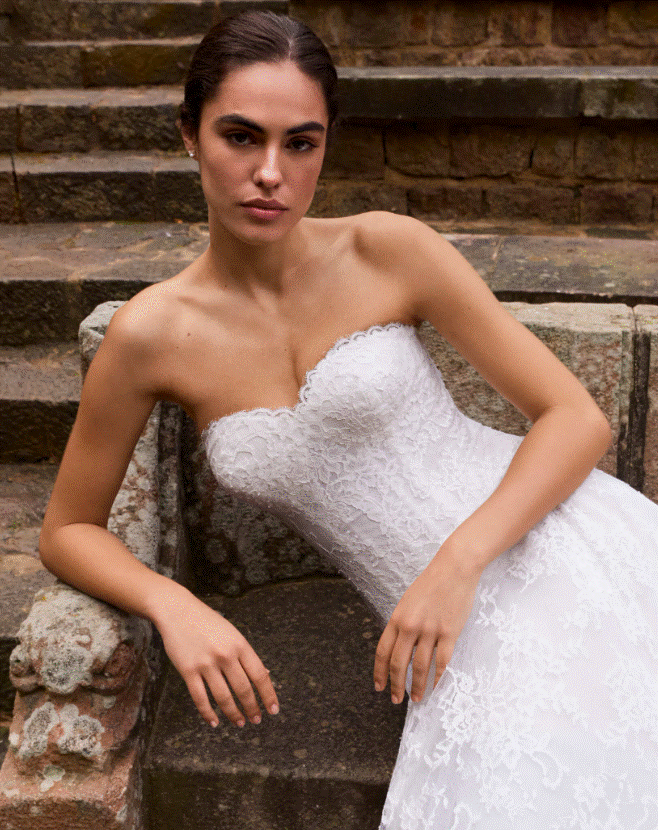 Pronovias Ysobel PR12GA1 #2 Off White thumbnail