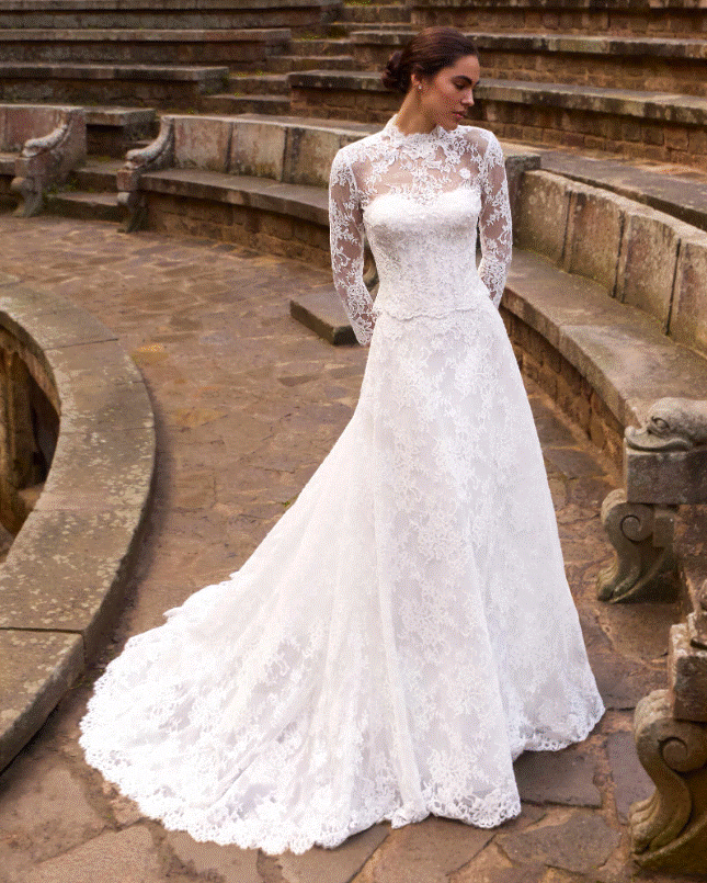 Pronovias Ysobel PR12GA1 #0 Off White thumbnail